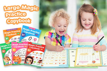 Magic Practice Copybook (4 Book + 10 Refill)